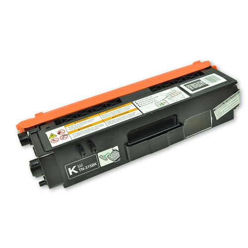 Replacement Black High Capacity Toner Cartridge for Brother TN315BK