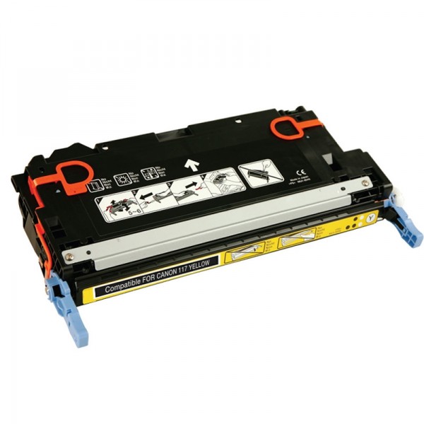 Replacement Yellow Toner Cartridge for Canon 117