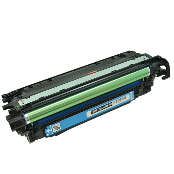 Replacement Cyan Toner Cartridge for HP 504A (CE251A)