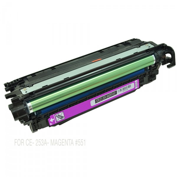 Replacement Magenta Toner Cartridge for HP 504A (CE253A)