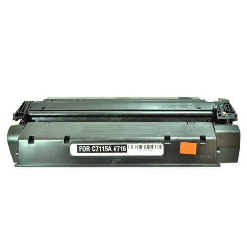 Replacement Black Toner Cartridge for HP C7115A (15A)
