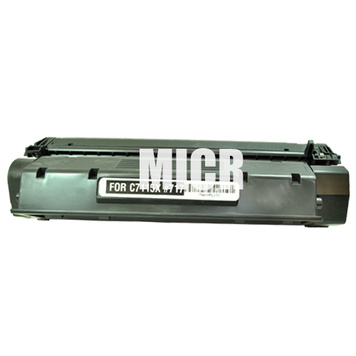 Replacement Black High Capacity MICR Toner Cartridge for HP C7115X (15X)
