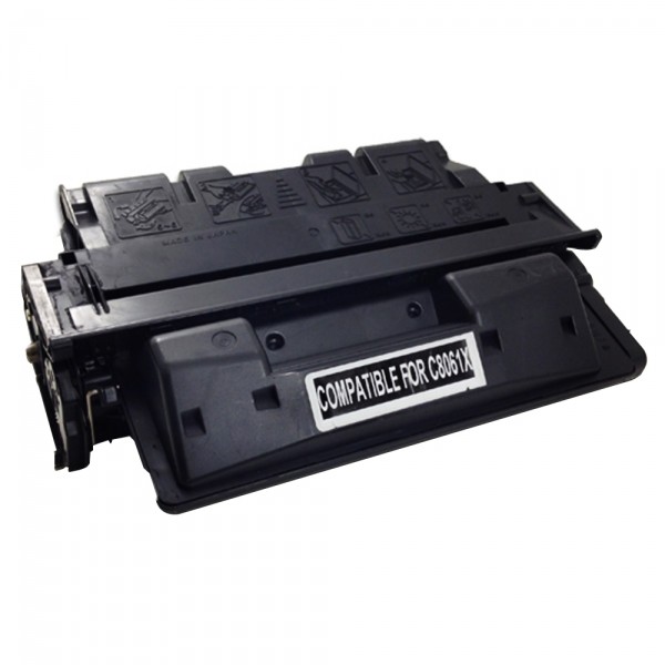 Replacement Black High Capacity Toner Cartridge for HP C8061X (61X)