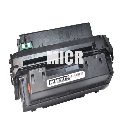 Replacement Black MICR Toner Cartridge for HP Q2610A (10A)