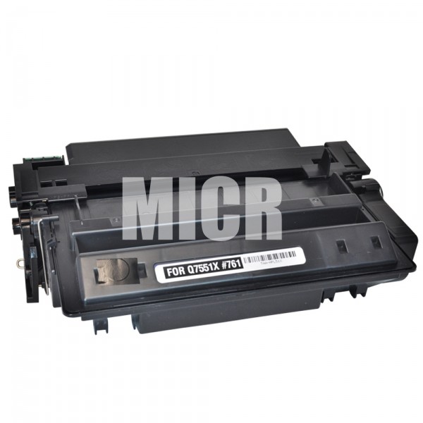 Replacement Black High Capacity MICR Toner Cartridge for HP Q7551X (51X)