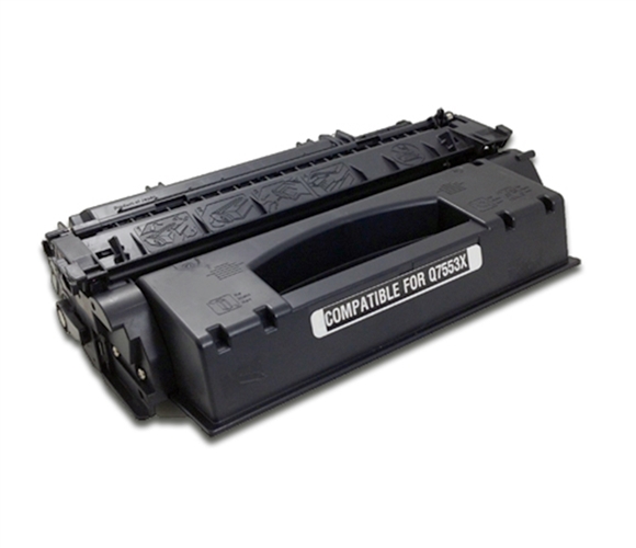 HP Q7553X (53X) Black Toner Cartridge Replacement – High Capacity