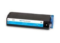 Replacement Cyan High Capacity Toner Cartridge for Okidata 41963603