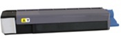 Replacement Yellow Toner Cartridge for Okidata 43487733