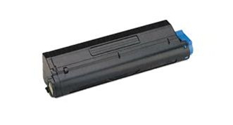 Replacement Black Toner Cartridge for Okidata 43979201